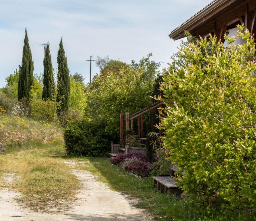 La Decouverte, Jacuzzi, Sauna, Et Terrasse Avec Vue Sur Lac A La Campagne Entre Toulouse Et Auch Villa Catonvielle Exterior photo